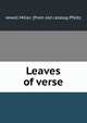 Leaves of verse, Jewell Miller. [from old catalog Pfaltz 