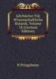 Jahrbucher Fur Wissenschaftliche Botanik, Volume 18 (German Edition), N Pringsheim 