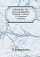 Jahrbucher Fur Wissenschaftliche Botanik, Volume 29 (German Edition), N Pringsheim 