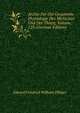 Archiv Fur Die Gesammte Physiologie Des Menschen Und Der Thiere, Volume 123 (German Edition), Eduard Friedrich Wilhelm Pfluger 