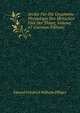 Archiv Fur Die Gesammte Physiologie Des Menschen Und Der Thiere, Volume 67 (German Edition), Eduard Friedrich Wilhelm Pfluger 