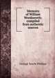 Memoirs of William Wordsworth: compiled from authentic sources, George Searle Phillips 