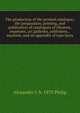 The production of the printed catalogue; the preparation, printing, and publication of catalogues of libraries, museums, art galleries, publishers, . machine, and an appendix of type faces, Alexander J. b. 1879 Philip 