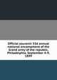 Official souvenir 33d annual national encampment of the Grand army of the republic, Philadelphia, September 4-9, 1899, 