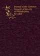 Journal of the Common Council, of the city of Philadelphia, for 1863, 