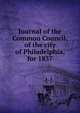Journal of the Common Council, of the city of Philadelphia, for 1837, 