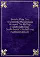 Bericht ?ber Das Israelitische Waisenhaus Gennant Die Fhilipp Feidel Und Emilie Goldschmidt'sche Stiftung (German Edition), 