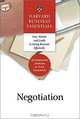 Harvard Business Essentials Guide to Negotiation, 