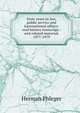 Sixty years in law, public service and international affairs: oral history transcript / and related material, 1977-1979, Herman Phleger 