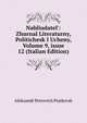 Nabliudatel': Zhurnal Literaturny, Politichesk I Ucheny, Volume 9, issue 12 (Italian Edition), Aleksandr Petrovich Piatkovsk 
