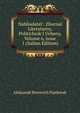 Nabliudatel': Zhurnal Literaturny, Politichesk I Ucheny, Volume 6, issue 1 (Italian Edition), Aleksandr Petrovich Piatkovsk 