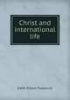 Christ and international life, Edith Picton-Turbervill 