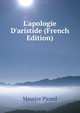 L'apologie D'aristide (French Edition), Maurice Picard 