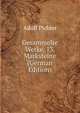Gesammelte Werke. 13. Marksteine (German Edition), Adolf Pichler 