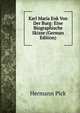 Karl Maria Enk Von Der Burg: Eine Biographische Skizze (German Edition), Hermann Pick 