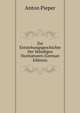 Zur Entstehungsgeschichte Der Standigen Nuntiaturen (German Edition), Anton Pieper 
