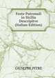 Feste Patronali in Sicilia Descripitve (Italian Edition), GIUSEPPE PITRE 
