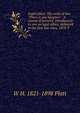 Legal ethics. The unity of law. "There is one lawgiver: " A course of lectures, introductory to one on legal ethics, delivered to the first law class, 1878-9, W H. 1821-1898 Platt 