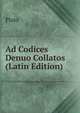 Ad Codices Denuo Collatos (Latin Edition), Plato 