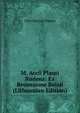 M. Accii Plauti Rudens: Ex Recensione Reizii (Lithuanian Edition), Plautus Titus Maccius 