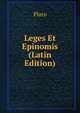 Leges Et Epinomis (Latin Edition), Plato 