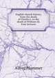 English church history, from the death of Charles I. to the death of William III. Four lectures, Alfred Plummer 