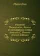 Plutarchi Themistocles, Recens. Et Annotatione Critica Instruxit C. Sintenis (French Edition), Plutarchus 