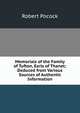 Memorials of the Family of Tufton, Earls of Thanet; Deduced from Various Sources of Authentic Information, Robert Pocock 