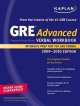 Kaplan GRE Exam Advanced Verbal, Kaplan 