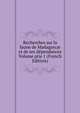 Recherches sur la faune de Madagascar et de ses dependances Volume ptie 1 (French Edition), 