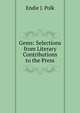 Gems: Selections from Literary Contributions to the Press, Endie J. Polk 