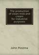 The production of clean milk and cream for industrial purposes, John Postma 