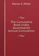 The Cumulative Book Index Seventeenth Annual Cumulation, Marion E. Potter 