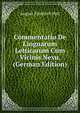Commentatio De Linguarum Letticarum Cum Vicinis Nexu. (German Edition), August Friedrich Pott 
