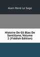 Histoire De Gil Blas De Santillane, Volume 2 (Yiddish Edition), Alain Rene Le Sage 