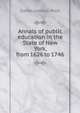 Annals of public education in the State of New York, from 1626 to 1746, Daniel Johnson Pratt 