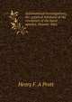 Astronomical investigations; the cosmical relations of the revolution of the lunar apsides. Oceanic tides, Henry F. A Pratt 