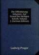 Die Offenbarung Johannis: Auf Grund Der Heiligen Schrift, Volume 1 (German Edition), Ludwig Prager 