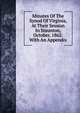 Minutes Of The Synod Of Virginia, At Their Session In Staunton, October, 1862: With An Appendix, 