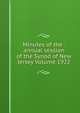 Minutes of the . annual session of the Synod of New Jersey Volume 1922, 