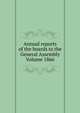 Annual reports of the boards to the General Assembly Volume 1866, 