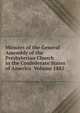 Minutes of the General Assembly of the Presbyterian Church in the Confederate States of America Volume 1885, 