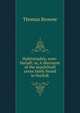 Hydriotaphia, urne-buriall; or, A discourse of the sepulchrall urnes lately found in Norfolk, Brown, Thomas 