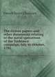 The Graves papers and other documents relating to the naval operations of the Yorktown campaign, July to October, 1781, French Ensor Chadwick 