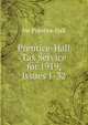 Prentice-Hall Tax Service for 1919, Issues 1-32, Inc Prentice-Hall 