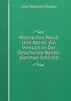 Romisches Reich Und Recht: Ein Versuch in Der Geschichte Beider (German Edition), Carl Heinrich Preller 