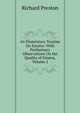An Elementary Treatise On Estates: With Preliminary Observations On the Quality of Estates, Volume 2, Richard Preston 