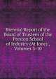 Biennial Report of the Board of Trustees of the Preston School of Industry (At Ione)., Volumes 3-10, 
