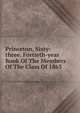 Princeton, Sixty-three. Fortieth-year Book Of The Members Of The Class Of 1863, 