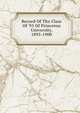 Record Of The Class Of '95 Of Princeton University, 1895-1900, 